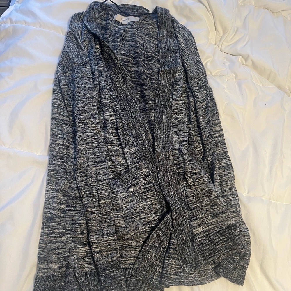 LOFT Charcoal Women's Cardigan